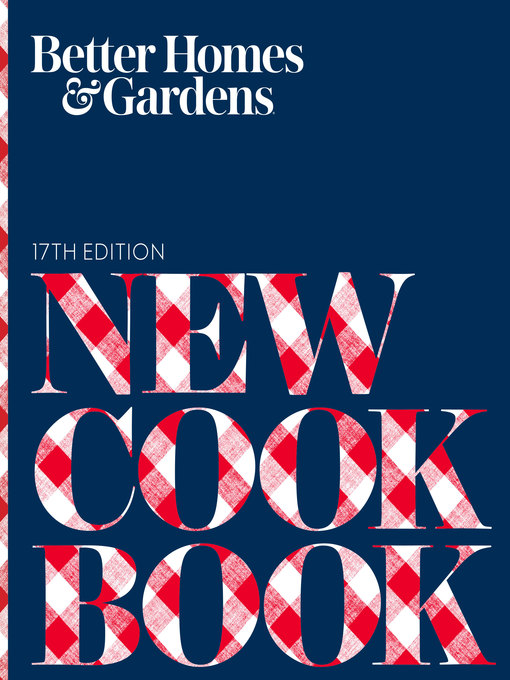 Cover image for Better Homes and Gardens New Cook Book